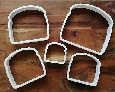 £3.40 • Buy Bread Toast Cookie Cutter Biscuit Dough Pastry Fondant Stencil 5 Sizes FD52-56