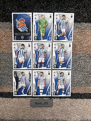 Match Attax 2023/24 Real Sociedad De Fútbol 298 - 306 • £0.99