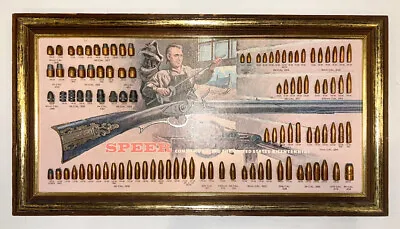 Speer Bicentennial Bullet Ammunition Display Sign 12 X 21 1/2 .Let Freedom Ring! • $475