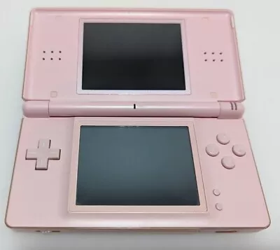 Genuine Original Nintendo DS Lite Console - Pink With USB Charger Cable • $79