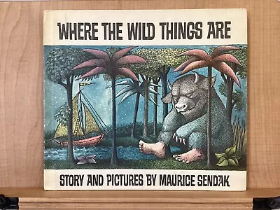 Where The Wild Things Are Maurice Sendak Book Club Edition HC 1963 • $35