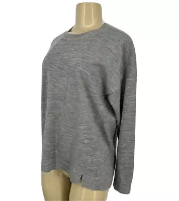 J. Crew Lightweight Grey Wool Blend Sweater Medium E7936 • $23