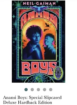 Neil Gaiman SIGNED Book Anansi Boys Limited Edition Slipcased • £89.99