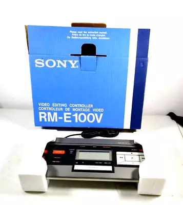 SONY VIDEO EDITING CONTROLLER RM-E100V - New Open Box • $23.90