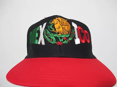 Vintage Nissin Mexico Men's National Team 1994 Wc Snapback Hat Cap Soccer • $59.99