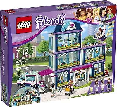 Lego Friends 41318 HEARTLAKE HOSPITAL New Sealed • $474.99