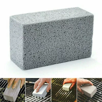 Griddle Scraper Cleaning Block Stone Barbecue Brick BBQ Kit Pumice Grill Cleaner • $12.85