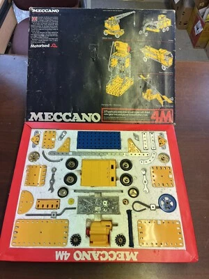 £57.50 • Buy Vintage Meccano Motorised Set  4M, 1974, 100% Complete In Original Box, Manual