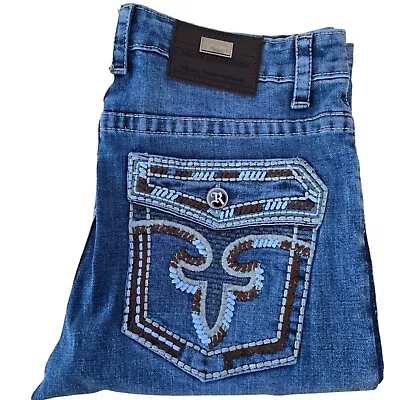 Men’s Boot Cut Cowboy Jeans. Men’s Replicados  Jeans. Pantalón Diferent Colors. • $45.90