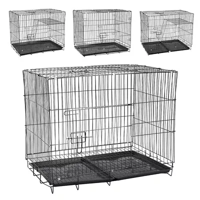 Metal Rabbit Hutch Cage Guinea Pig House Pet Habitat Animal Indoor Outdoor Cage • £19.95