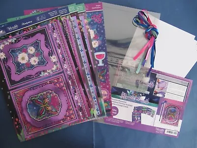  Hunkydory 'Moonlit Moments' Acetate Frame Cardmaking Kit - 4 Cards • £4