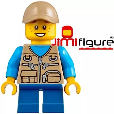 NEW LEGO Minifigure Camper Boy Child 60182 City Pickup & Caravan CTY0845 Genuine • $10.95