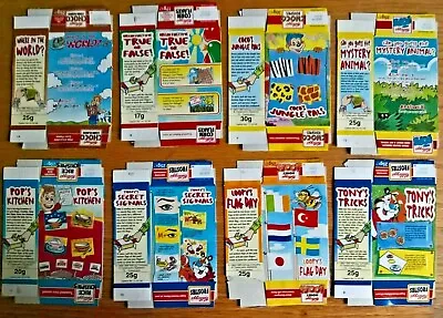 Kelloggs Cereal Trade Cards: Lift The Flap Complete Full Set Package Issue • £5.99