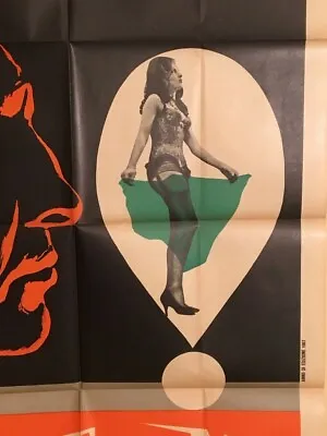 1962 L'AMORE SENZA MA  Italian Film Poster Claude Lelouch • $150