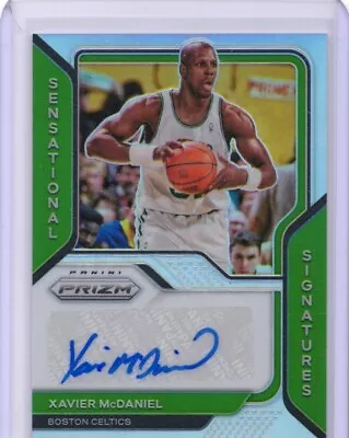 Xavier McDaniel Auto Silver 2020-21 Panini Prizm Sensational Signatures #SS-XAV • $4