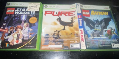 $19.99 • Buy XBOX 360 Lego Game Bundle Of 3 - Lego Batman, Lego Star Wars 2,pure,CIB