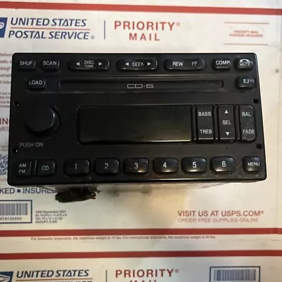 98-04 Ford OEM 6 CD AM/FM Explorer Mustang Navigator Mercury Mountaineer Radio • $125