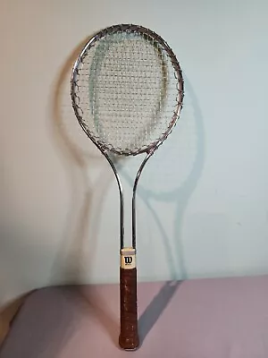 Wilson T2000 Wire Wrapped Vintage Aluminum Tennis Racket Made In Usa  • $28