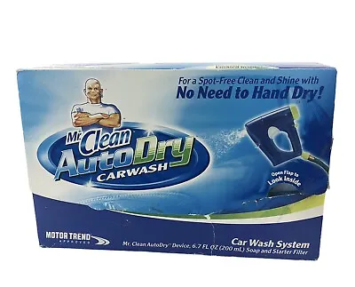 Mr Clean Auto Dry Car Wash System Starter Kit With Soap And Filter OPEN BOX • $29.99