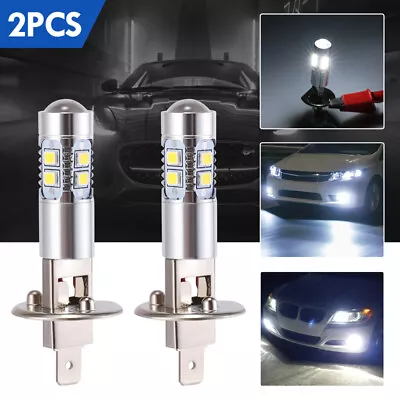 2PCS H1 LED Headlight Bulbs Conversion Kit High Low Beam 6500K Super White Light • $12.89