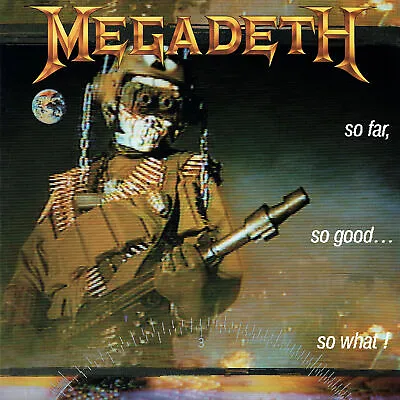   Megadeth So Far So Good So What   Album Cover POSTER • $10.99