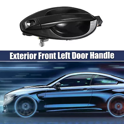 Front Left Exterior Door Handle For Hyundai Tiburon 2003 - 2008 Black • $13.29