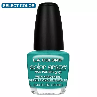 L.A. COLORS Color Craze Nail Polish (SELECT COLOR) Fun & Flirty Shades .44 FL OZ • $5.15