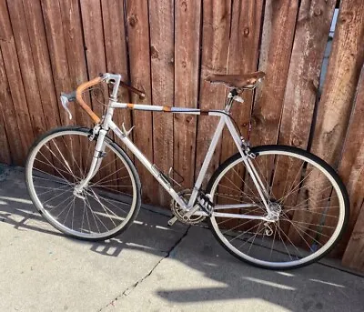 Miyata Road Bike With Brooks Saddle + Custom Mustache Handlebars • $450