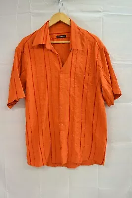 Classic Versace Sport Orange Shirt XL #LEI • £19.99