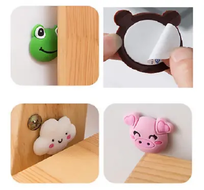 Animal Door Stopper Rubber Bumper Guard Wall Protector - Stop Door Handle • £2.49