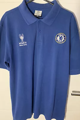 Chelsea Champions League 2012 Munich Final Official Polo Shirt Size XLFootball • £17.99