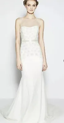 New With Tag Nicole Miller Rosie NE00002 Wedding Dress Size 0 MSRP$2900 • $279.99