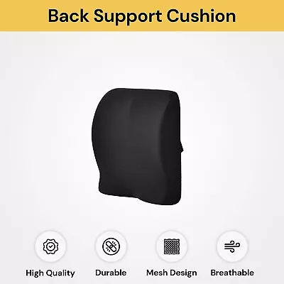 Memory Foam Lumbar Support Back Pain Relief Cushion For Office Chair Car Seat AU • $35.99
