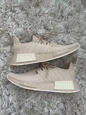 ADIDAS NMD Women's Shoes Beige Worn Once Inside Size US9/EU40 • $50