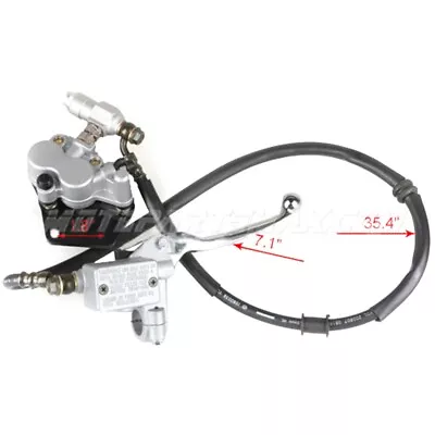 Front Hydraulic Brake Caliper Master Cylinder Assembly GY6 150cc Scooter Moped • $34.15