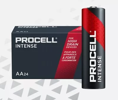 DURACELL PX1500 Duracell Procell Intense AA Alkaline Battery - 24 PK 1.5VDC • $18