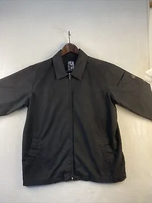 Volcom Mens Light Weight Black Jacket Coat Full Zip Size M • $39.74