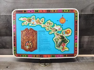 United Airlines Royal Hawaiian Vintage Paper Placemat Tray Cover Map • $10.57