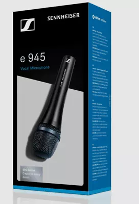 Sennheiser E 945 Wired Supercardioid Dynamic Microphone • $49.11