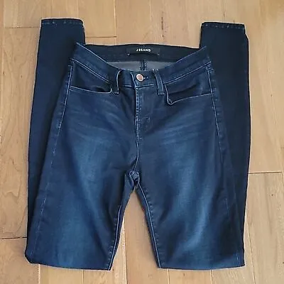 J Brand Maria Style Skinny Denim Jeans Atmosphere Wash Dark Blue 24 • $35