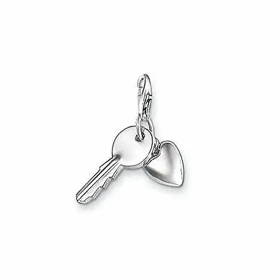 Genuine THOMAS SABO Charm Pendant Key & Heart • $39.50