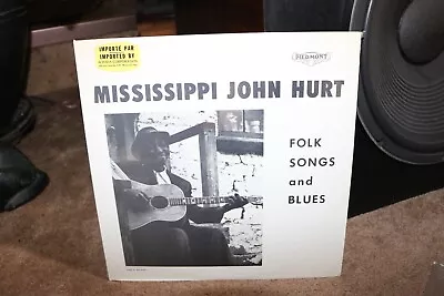 Mississippi John Hurt – Folk Songs And Blues LP 33 Vinyl Record SEALED • $55