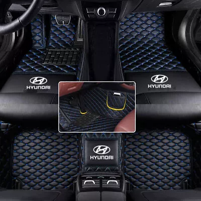 For Hyundai Car Floor Mats All Models Waterproof Right Hand Drive Custom Carpets • $82.50