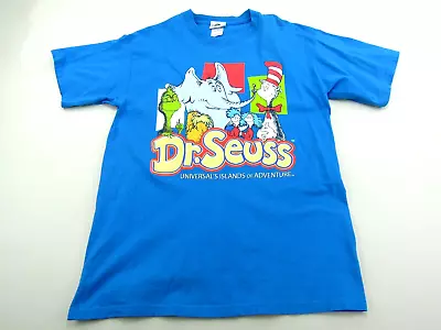 VINTAGE Dr. Seuss T-Shirt Adult Large Universals Island Of Adventure Universal  • $22.49