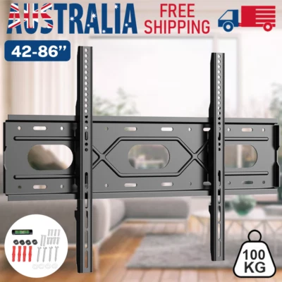 $29.55 • Buy 42 50 55 65 70 75 80 85  Universal LED LCD Plasma TV Tilt Wall Mount Bracket AU