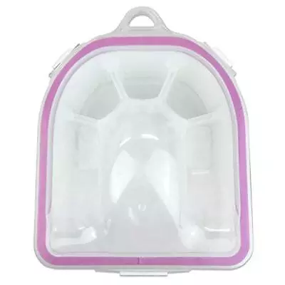 Professional Deluxe Manicure Removal Soaking Bowl With Removable Lid - Pink • $7.49