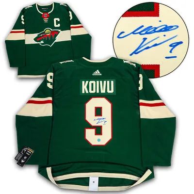 Mikko Koivu Minnesota Autographed ADS Jersey • $491.80