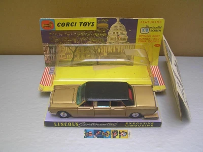 £318.36 • Buy Corgi Toys 262 Lincoln Continental Lehmann Peterson Executive Limousine MIB
