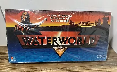 Vintage WATERWORLD Board Game Water World Milton Bradley Sealed. Survival Game • $84