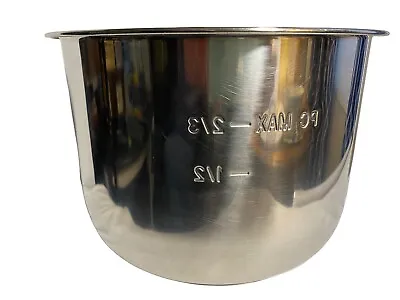 Instant Pot Stainless Steel Inner Cooking Pot 6 Quart Replacement Pot Excellent • $16.09